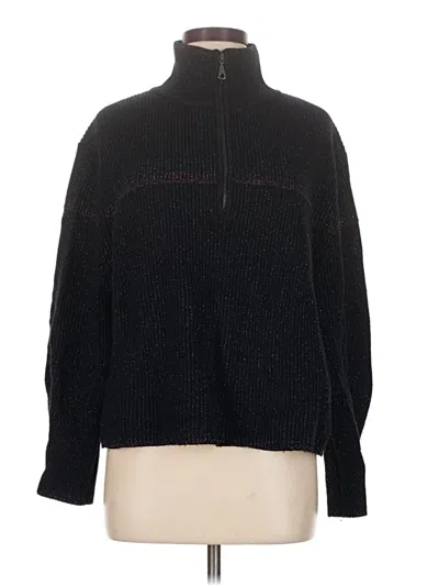Pre-owned Ba&sh Turtleneck Sweater In Black