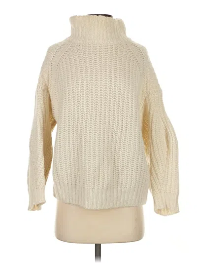 Pre-owned Ba&sh Turtleneck Sweater In Ivory