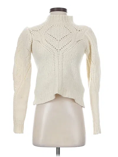 Pre-owned Ba&sh Turtleneck Sweater In Ivory