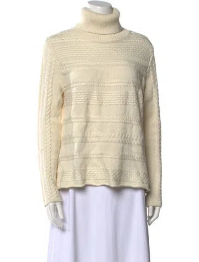 Pre-owned Ba&sh Turtleneck Sweater In Neutral