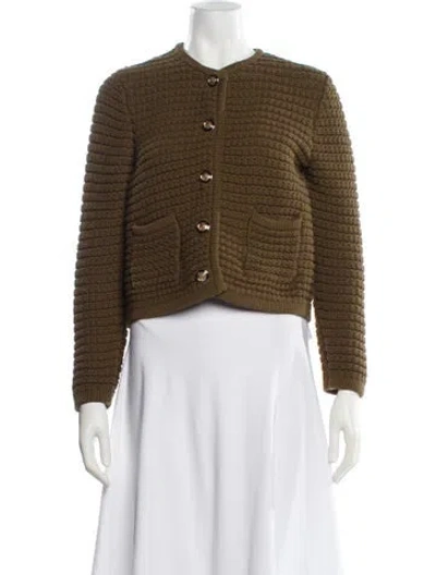 Pre-owned Ba&sh Tweed Pattern Jacket