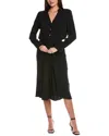 Ba&sh Uria Midi Dress In Black