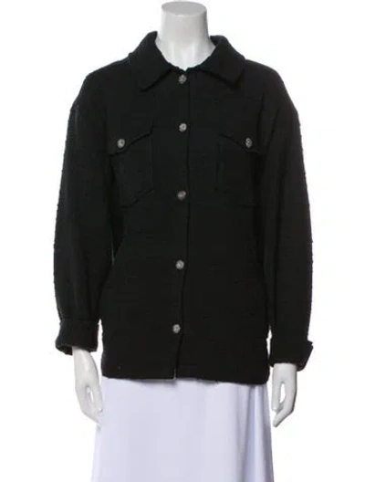 Pre-owned Ba&sh Utility Jacket In Black