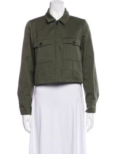 Pre-owned Ba&sh Utility Jacket In Gray