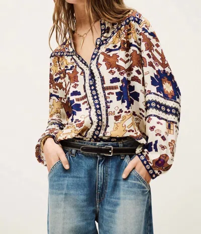 Ba&sh Varone Blouse In Ecru In White