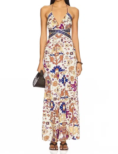 Ba&sh Vealy Maxi Dress In Ecru In White