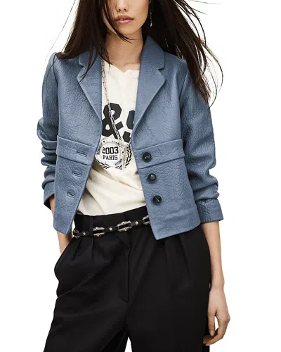 Ba&sh Ba & Sh Veste Borfeo Jacket In Blue