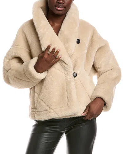 Ba&sh Vinie Coat In Neutral