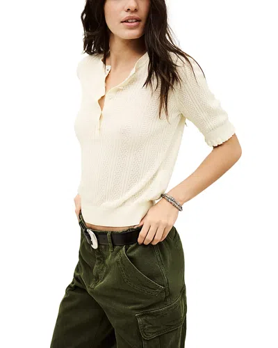 Ba&sh Ba & Sh Viola Knit Top In Neutral