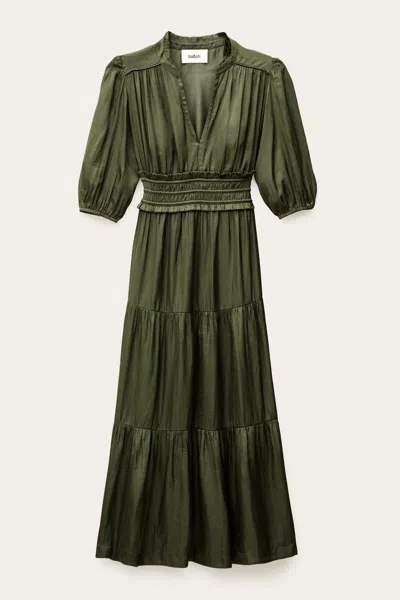 Ba&sh V-neck Collar Dress Cleli For Women In Green
