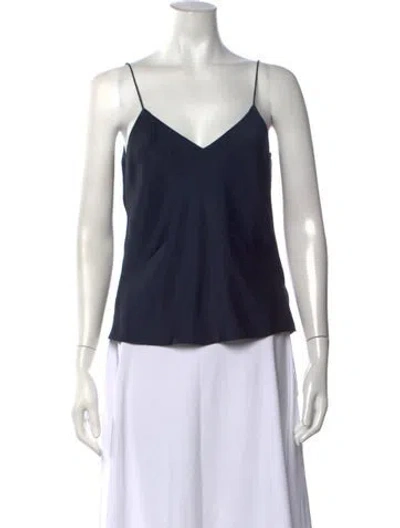Pre-owned Ba&sh V-neck Sleeveless Top In Black