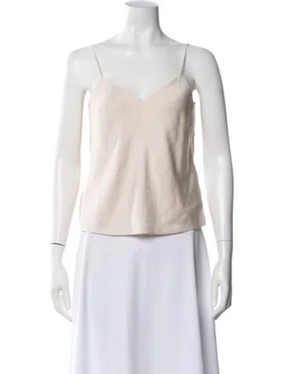 Pre-owned Ba&sh V-neck Sleeveless Top In Gray