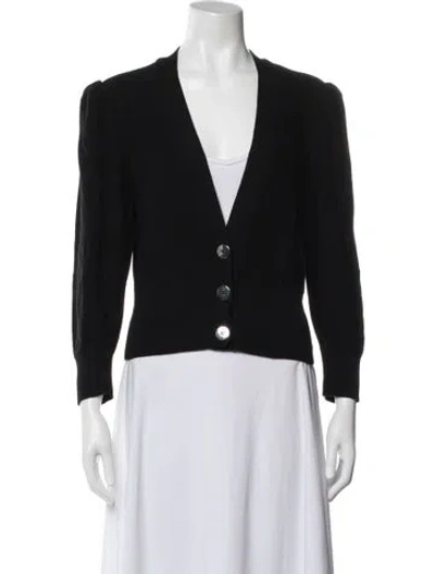 Pre-owned Ba&sh V-neck Sweater In Black