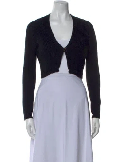 Pre-owned Ba&sh V-neck Sweater In Black