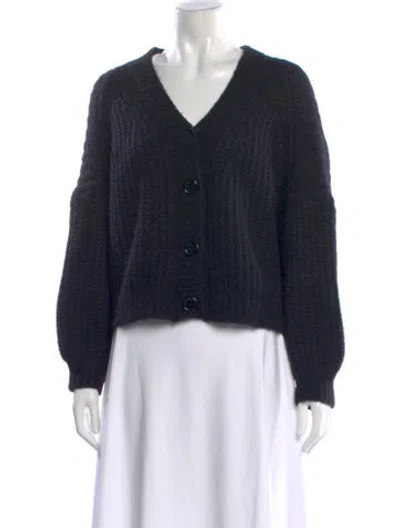 Pre-owned Ba&sh V-neck Sweater In Black