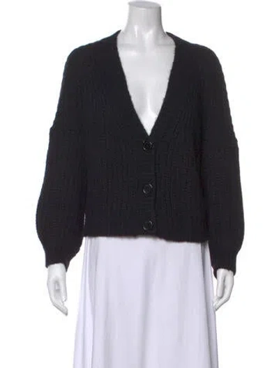 Pre-owned Ba&sh V-neck Sweater In Black