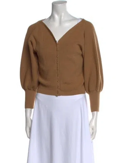 Pre-owned Ba&sh V-neck Sweater In Neutral
