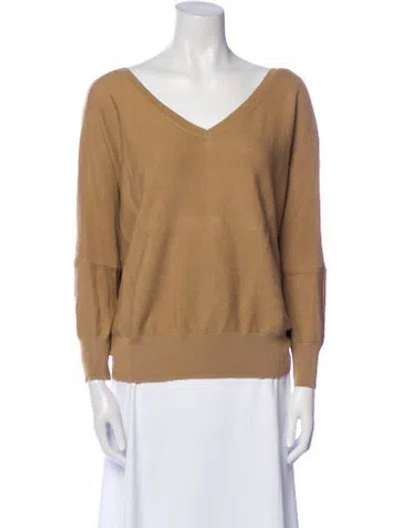 Pre-owned Ba&sh V-neck Sweater In Neutral