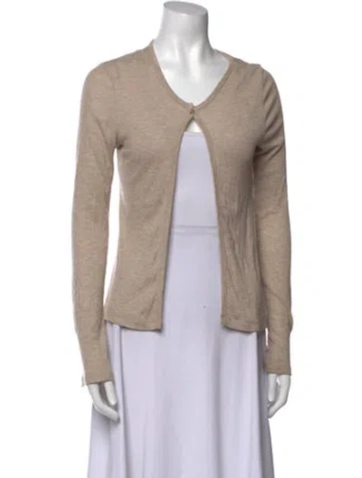Pre-owned Ba&sh V-neck Sweater In Neutral