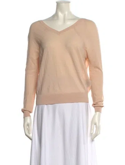 Pre-owned Ba&sh V-neck Sweater In Neutral