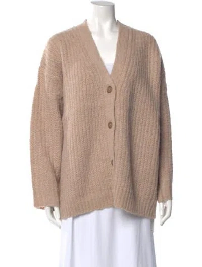 Pre-owned Ba&sh V-neck Sweater In Neutral