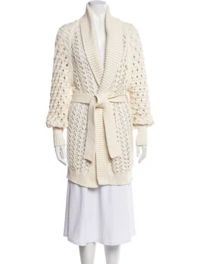 Pre-owned Ba&sh V-neck Sweater In Neutral