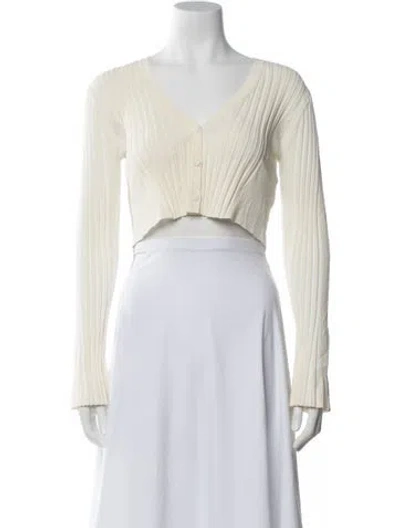 Pre-owned Ba&sh V-neck Sweater In Neutral