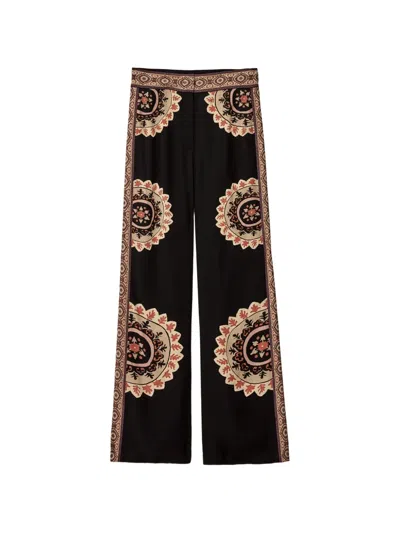 Ba&sh Wall Printed Trousers In Black