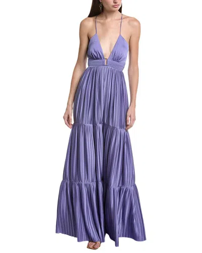 Ba&sh Wasta Maxi Dress In Purple