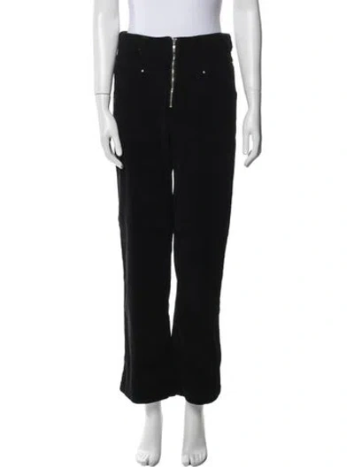 Pre-owned Ba&sh Wide Leg Pants In Black