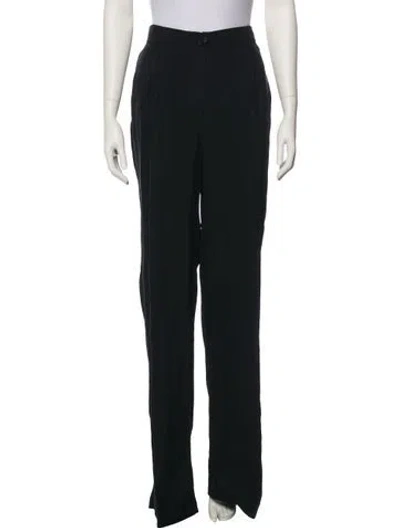 Pre-owned Ba&sh Wide Leg Pants In Black
