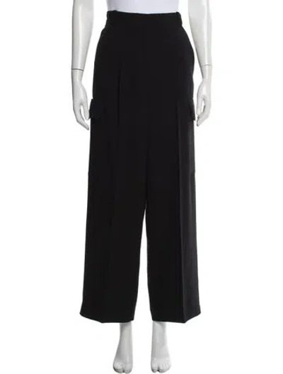 Pre-owned Ba&sh Wide Leg Pants In Black