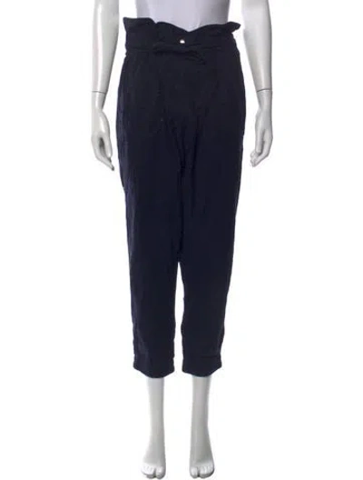 Pre-owned Ba&sh Wide Leg Pants In Black