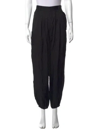 Pre-owned Ba&sh Wide Leg Pants In Black