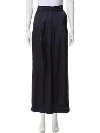 Pre-owned Ba&sh Wide Leg Pants In Blue