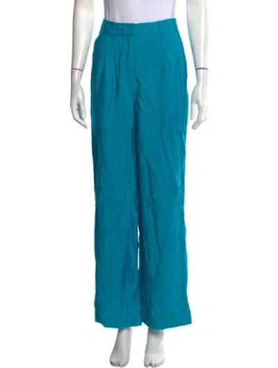 Pre-owned Ba&sh Wide Leg Pants In Blue