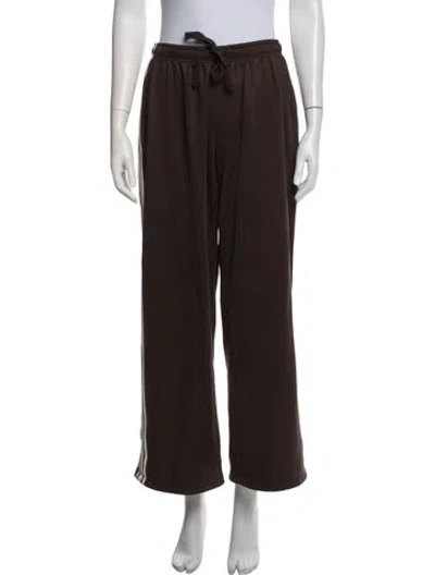 Pre-owned Ba&sh Wide Leg Pants In Brown