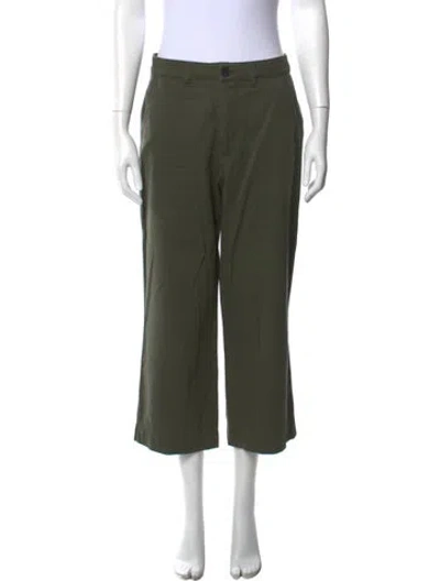 Pre-owned Ba&sh Wide Leg Pants In Green