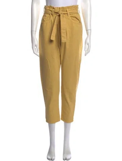 Pre-owned Ba&sh Wide Leg Pants In Green