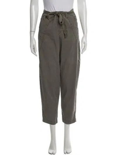 Pre-owned Ba&sh Wide Leg Pants In Green