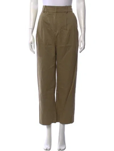 Pre-owned Ba&sh Wide Leg Pants In Green