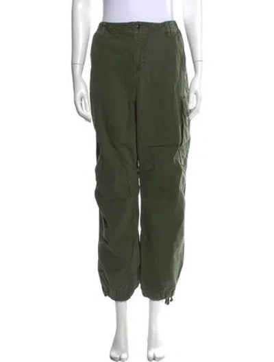 Pre-owned Ba&sh Wide Leg Pants In Green
