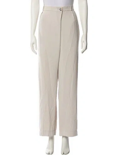 Pre-owned Ba&sh Wide Leg Pants In Neutral