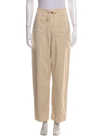 Pre-owned Ba&sh Wide Leg Pants In Neutral