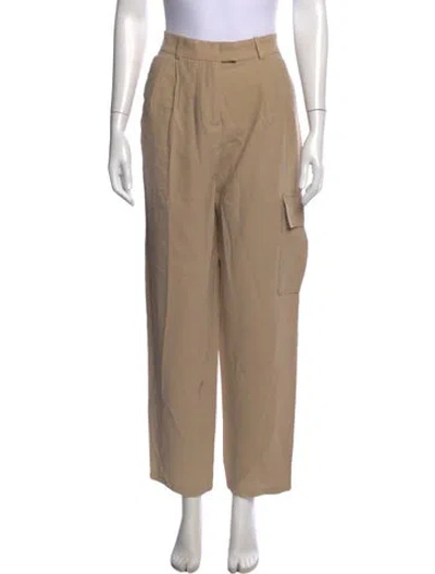 Pre-owned Ba&sh Wide Leg Pants In Neutral