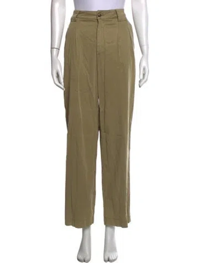 Pre-owned Ba&sh Wide Leg Pants In Neutral