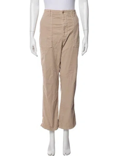 Pre-owned Ba&sh Wide Leg Pants In Neutrals