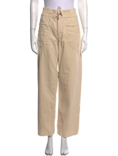 Pre-owned Ba&sh Wide Leg Pants In Neutrals