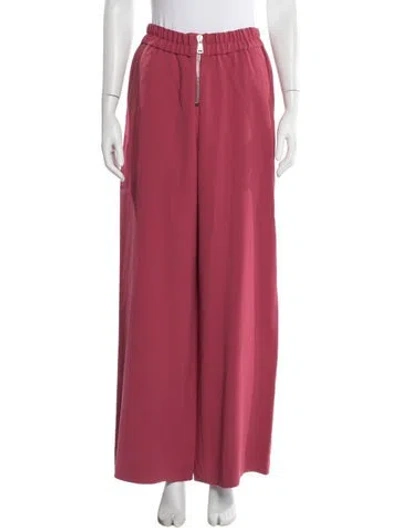Pre-owned Ba&sh Wide Leg Pants In Pink