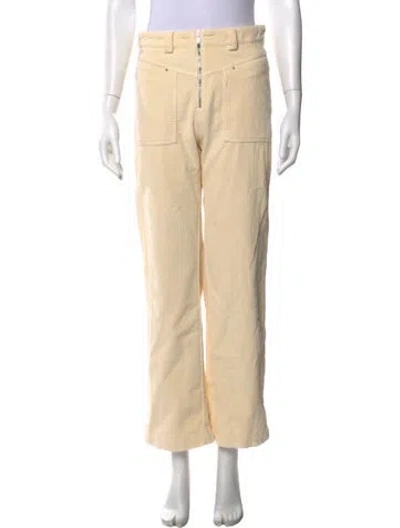 Pre-owned Ba&sh Wide Leg Pants W/ Tags In Neutral